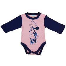Hosszú ujjú baba body Minnie egér mintával kombidressz, body