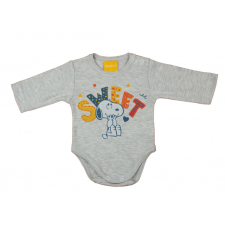 Hosszú ujjú baba body Snoopy mintával kombidressz, body