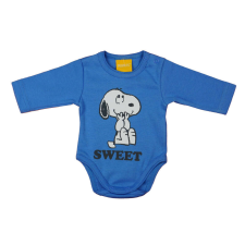 Hosszú ujjú baba body Snoopy mintával - 62-es méret kombidressz, body