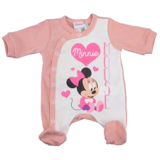 Hosszú ujjú elöl patentos rugdalózó Minnie egér mintával (44) rugdalózó