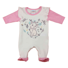  Hosszú ujjú pamut rugdalozó Marie cica mintával - 62-es méret rugdalózó