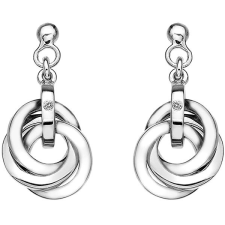 Hot Diamonds Trio DE388 (Ag925/1000, 5,6 g) fülbevaló