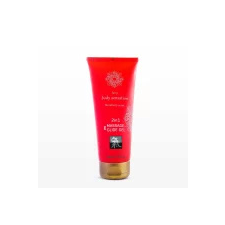 HOT Shiatsu Shiatsu 2in1 Strawberry scent - masszázs síkosító - eper (200 ml) (06236280000) síkosító