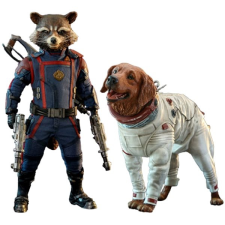 HOT TOYS Guardians of the Galaxy Vol. 3 - Rocket és Cosmo - figura játékfigura