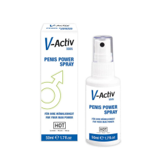 Hot V-Activ penis power spray for men 50 ml vágyfokozó
