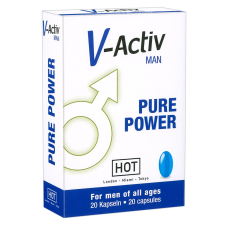Hot V-Active - étrendkiegészítő kapszula férfiaknak (20db) potencianövelő