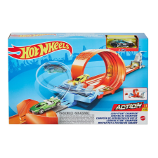 HOT WHEELS GYORS PÁLYA KASZKADŐRREL ÉS EXKLUZÍV AUTÓVAL autópálya és játékautó