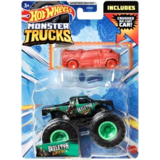  Hot Wheels Monster Truck autó + roncs autó (többféle) 1 szett autópálya és játékautó