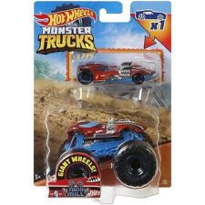 Hot Wheels Moster Trucks 1:64 angollal autópálya és játékautó