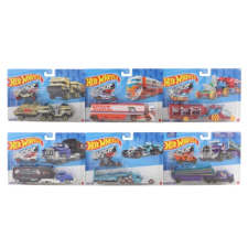  Hot Wheels szállító kamion és autó játék készlet autópálya és játékautó
