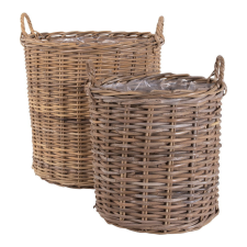 House Nordic Indo kosarak, kubu rattan, natúr 2db bútor