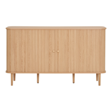House Nordic Nikko szekrény, 2 ajtó, natúr, 140x40x79 cm bútor