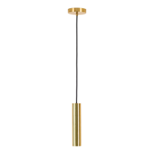 House Nordic Paris függőlámpa, réz, 120 cm-es szövetkábel világítás