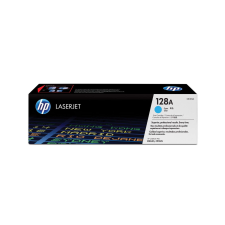 HP 128A CE321A| 1300old | LaserJet Pro CP1525/CM1415fn MFP cián eredeti toner nyomtatópatron & toner