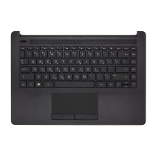 HP 14-CM000, 14T-CM000, 14-CK000 sorozathoz gyári új görög fekete billentyűzet modul touchpaddal (L23239-151) laptop alkatrész