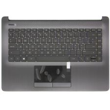 HP 14-CM000, 14T-CM000, 14-CK000 sorozathoz gyári új szlovén fekete billentyűzet modul touchpaddal (L23241-BA1) laptop alkatrész