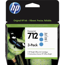 HP 3ED77A Patron 3Pack Cyan 29ml No.712 (Eredeti) nyomtatópatron & toner