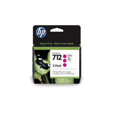 HP 3ED78A 712 Eredeti Tintapatron csomag Magenta (3 db) (3ED78A) nyomtatópatron & toner