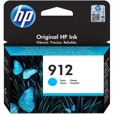 HP 3YL77AE Tintapatron Cyan 315 oldal kapacitás No.912 nyomtatópatron & toner