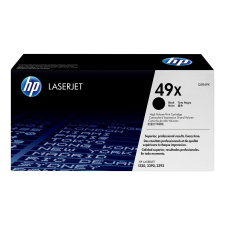 HP 49X High Yield Black Original LaserJet Toner Cartridge nyomtatópatron & toner
