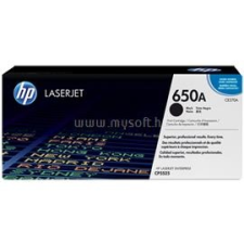HP 650A Black LaserJet Toner Cartridge (CE270A) nyomtatópatron & toner