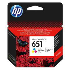 HP 651/C2P11AE tintapatron color ORIGINAL nyomtatópatron & toner