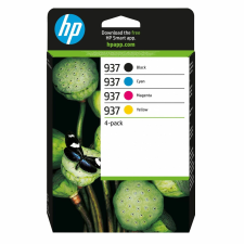 HP 6C400NE No.937 Multipack Bk + C + M + Y eredeti multipack nyomtatópatron & toner