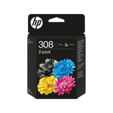HP 6L6S6UE No.308 fekete + színes eredeti tintapatron multipack nyomtatópatron & toner