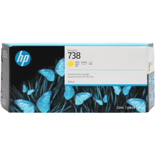 HP 738 300-ml DesignJet toner sárga (676M8A) (676M8A) nyomtatópatron & toner