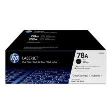 HP 78A LaserJet Pro P1606dn/M1536dnf (2x2100 old.) fekete eredeti toner nyomtatópatron & toner