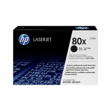 HP 80X High Yield Black Original LaserJet Toner Cartridge nyomtatópatron & toner