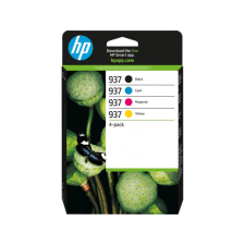 HP 937 4db-os tintapatron fekete; ciánkék; magenta; sárga (6C400NE) nyomtatópatron & toner
