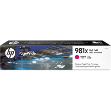 HP 981X nagy kapacitású PageWide patron magenta (L0R10A) nyomtatópatron & toner