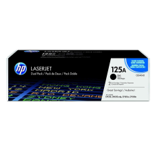 HP CB540AD (125A) 2-pack Black toner CB540AD nyomtatópatron & toner