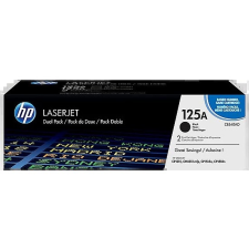 HP CB540AD No.125A Black Dupla lézertoner eredeti 2x2,2K nyomtatópatron & toner