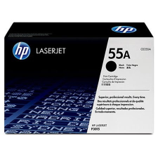 HP CE255A Lézertoner LaserJet P3015 nyomtatóhoz, HP 55A, fekete, 6k nyomtatópatron & toner