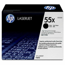 HP CE255X Lézertoner LaserJet P3015 nyomtatóhoz, HP 55X, fekete, 12,5k (TOHPCE255X) nyomtatópatron & toner