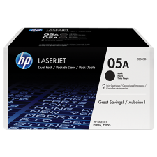 HP CE505D Toner Black 2*2.300 oldal kapacitás No.05A nyomtatópatron & toner