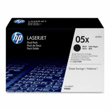HP CE505XD (05X) 2-pack Black toner (CE505XD) nyomtatópatron & toner