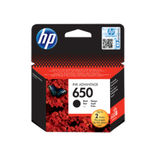 HP cz101ae tintapatron black 360 oldal kapacitás no.650 nyomtatópatron & toner