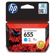 HP CZ110AE Tintapatron Cyan 600 oldal kapacitás No.655 nyomtatópatron & toner
