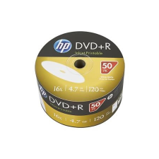 HP DVD-R lemez, nyomtatható, 4,7GB, 16x, zsugor csomagolás, HP írható és újraírható média