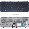 HP Envy 4, Envy 4-1000, Envy 6, Envy 6-1000, Envy 6-1100, Envy 6-1200 gyári billentyűzet (US kiosztás)