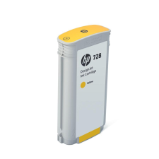 HP F9J65A (728) Yellow tintapatron nyomtatópatron & toner
