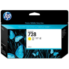 HP F9J65A Tintapatron DesignJet T730, T830 nyomtatókhoz, HP 728, sárga, 130 ml (TJHF9J65A) nyomtatópatron & toner