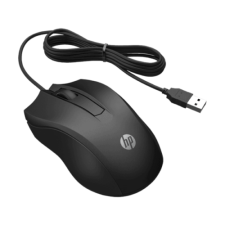 HP HP vezetékes egér 100 - fekete (303916) egér