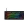 HP HYPERX Alloy Rise 75  piros switch mechanikus gaming vezetékes billentyűzet angol lokalizáció (fekete) (7G7A4AA)