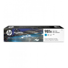 HP L0R09A No.981X cyan tintapatron 10k (eredeti) nyomtatópatron & toner