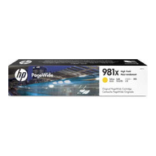HP L0R11A Tintapatron Yellow 10.000 oldal kapacitás No.981X nyomtatópatron & toner