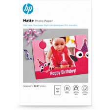 HP matt fotópapír - 25 lap 180g (eredeti) fotópapír